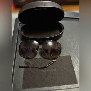 Michael Kors Sunglasses With Case And Cloth!